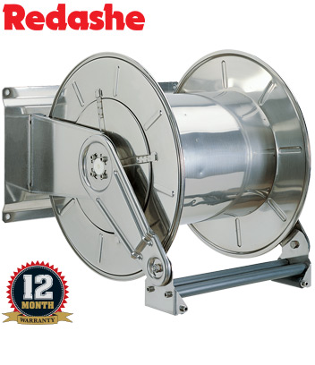 Redashe 1200/1300/6000 series stainless steel spring rewind reels
