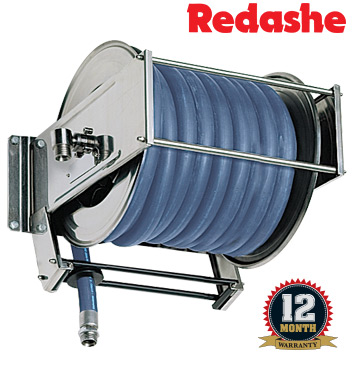 Redashe 5000 series stainless steel spring rewind reels